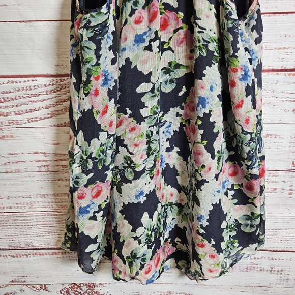 Rebecca Taylor silk floral cami blouse - Picture 9 of 14